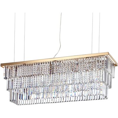 La Collezione Italiana Martinez Lampadario 8 Luci - Oro La Collezione Italiana Martinez Lampadario 8 Luci - Oro
