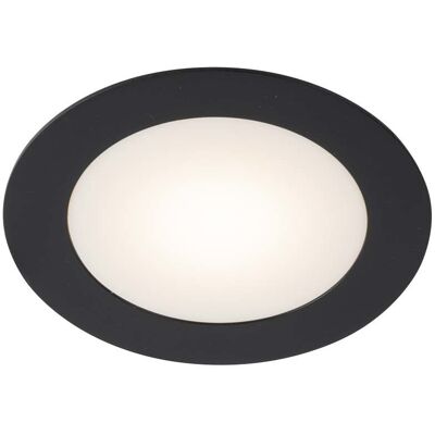 SHILO Faretto Incasso Rotondo Nero Led 10w 3000k Ip44 SHILO Faretto Incasso Rotondo Nero Led 10w 3000k Ip44