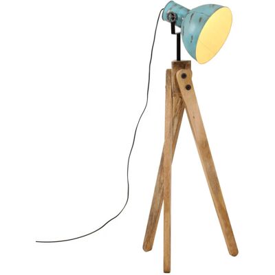 HELLOSHOP26 Lampada Da Terra Regolabile In Stile Industriale 45 X 45 X 120 Cm Atmosfera Accogliente In Ferro Blu Slavato 020047533 HELLOSHOP26 Lampada Da Terra Regolabile In Stile Industriale 45 X 45 X 120 Cm Atmosfera Accogliente In Ferro Blu Slavato 020047533