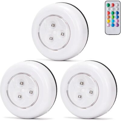 AIGOSTAR Lampada Led Night Light 0.54w Telecomando 12 Colori AIGOSTAR Lampada Led Night Light 0.54w Telecomando 12 Colori