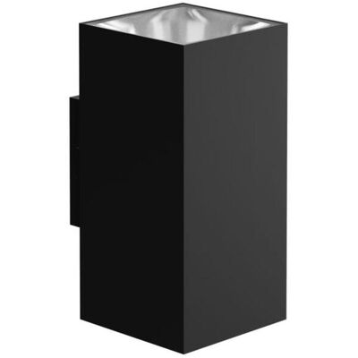 BENEITO FAURE Sunset Sq 16 - Proiettore Led Da Parete Quadrato 16w Ip65 Con Tecnologia Switch Cct 2700k/3200k/4000k Nero Opaco - Beneito & Faure BENEITO FAURE Sunset Sq 16 - Proiettore Led Da Parete Quadrato 16w Ip65 Con Tecnologia Switch Cct 2700k/3200k/4000k Nero Opaco - Beneito & Faure