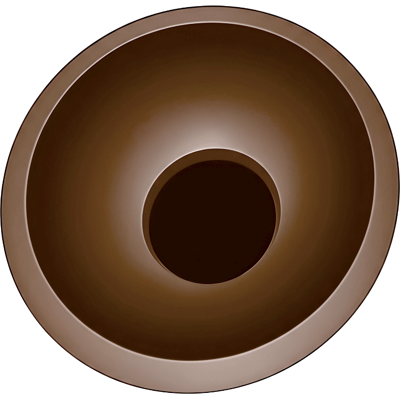 LIGHT PRESTIGE Plafoniera Led Coco Coffee Ø40 12w 3000k LIGHT PRESTIGE Plafoniera Led Coco Coffee Ø40 12w 3000k