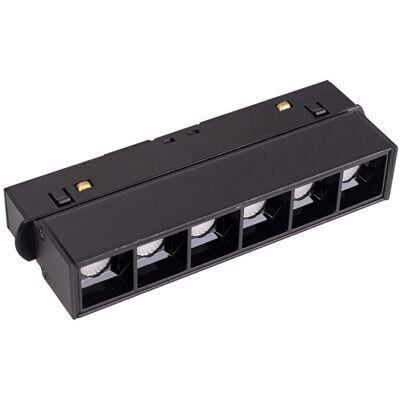 MAXLIGHT Lampada Lineare Magnetica On/off Led 5,5w Nera MAXLIGHT Lampada Lineare Magnetica On/off Led 5,5w Nera