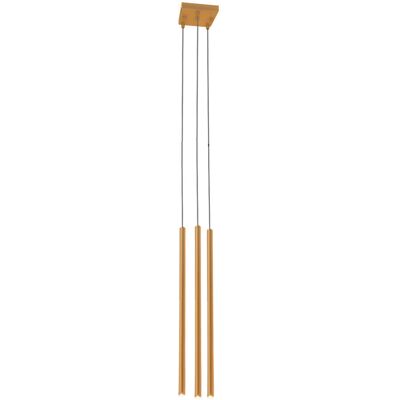 SHILO Lampada Sospesa Minimalista Kosame Ottone 3-luci G9 SHILO Lampada Sospesa Minimalista Kosame Ottone 3-luci G9