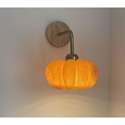 TREETALK Lampada Da Parete A Forma Di Zucca, Lampada Da Camera Da Letto In Stile Wabi-sabi Per Bambini, Lampada Da Camera Da Letto Retrò E Vintage Antica, Lampada Giapponese Di Halloween, Lampada Da Comodino - TREETALK Lampada Da Parete A Forma Di Zucca, Lampada Da Camera Da Letto In Stile Wabi-sabi Per Bambini, Lampada Da Camera Da Letto Retrò E Vintage Antica, Lampada Giapponese Di Halloween, Lampada Da Comodino -