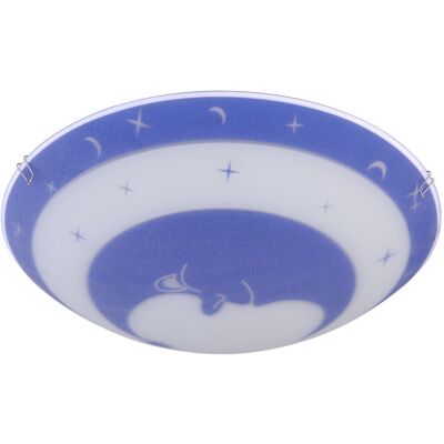 ETC-SHOP - MOONSTAR - Moon motif - Blu - Ceiling lamp ETC-SHOP - MOONSTAR - Moon motif - Blu - Ceiling lamp
