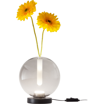 FABAS LUCE Lampada Da Tavolo Wengen Grigio Trasparente, Led 7w 540lm, Vetro Borosilicato, Dimmerabile Touch Cct 2700k-3000k-4000k Ip20 - Wengen FABAS LUCE Lampada Da Tavolo Wengen Grigio Trasparente, Led 7w 540lm, Vetro Borosilicato, Dimmerabile Touch Cct 2700k-3000k-4000k Ip20 - Wengen