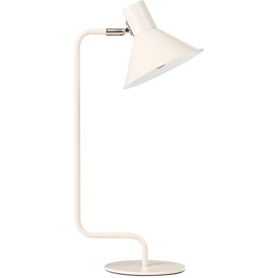 BELIANI Lampada Da Scrivania Industriale Regolabile Con Paralume A Cono In Metallo Bianco Sporco Rimava BELIANI Lampada Da Scrivania Industriale Regolabile Con Paralume A Cono In Metallo Bianco Sporco Rimava