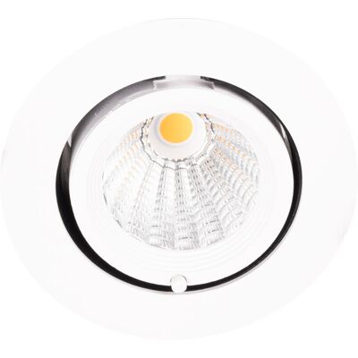 MAXLIGHT Faretto Incasso Tondo Bianco Orientabile Led 10w Rubio MAXLIGHT Faretto Incasso Tondo Bianco Orientabile Led 10w Rubio