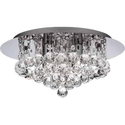 Searchlight 4404-4CC Plafoniera Bagno Cromo G9 4x3W Searchlight 4404-4CC Plafoniera Bagno Cromo G9 4x3W