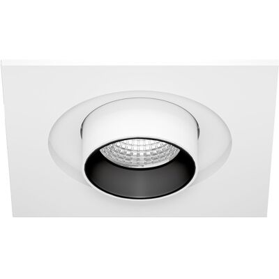 BENEITO FAURE Faretto Led Da Incasso Mini Oxo Sq 6w 42º Con Tecnologia Cct Switch 2700k/3200k/4000k, Finitura Bianco Opaco - Beneito & Faure BENEITO FAURE Faretto Led Da Incasso Mini Oxo Sq 6w 42º Con Tecnologia Cct Switch 2700k/3200k/4000k, Finitura Bianco Opaco - Beneito & Faure