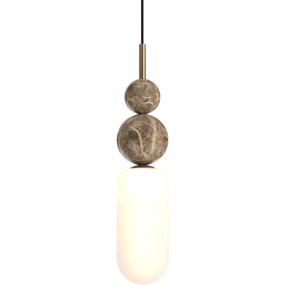 MAXLIGHT Lampada Sospensione Oro Vetro Sfere G9 7w Nova MAXLIGHT Lampada Sospensione Oro Vetro Sfere G9 7w Nova
