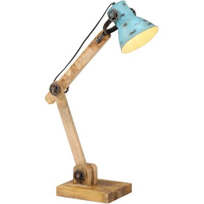 HELLOSHOP26 Lampada Da Scrivania Regolabile Stile Industriale Ferro Blu Dilavato 23 X 18 X 96 Cm Con Finitura Unica In Ferro Blu 020047497 HELLOSHOP26 Lampada Da Scrivania Regolabile Stile Industriale Ferro Blu Dilavato 23 X 18 X 96 Cm Con Finitura Unica In Ferro Blu 020047497