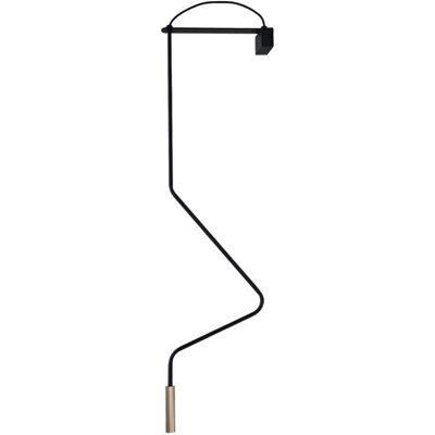 SHILO Applique Minimalista Nera Orientabile No. Vi G9 SHILO Applique Minimalista Nera Orientabile No. Vi G9
