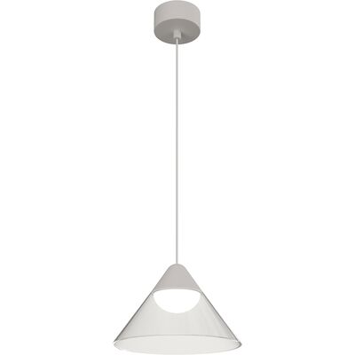 BENEITO FAURE Lampada A Sospensione Led Ark Surface 6w 90º 2700k Bianco/trasparente, Design Conico Per Interni - Beneito & Faure - Illuminazione BENEITO FAURE Lampada A Sospensione Led Ark Surface 6w 90º 2700k Bianco/trasparente, Design Conico Per Interni - Beneito & Faure - Illuminazione