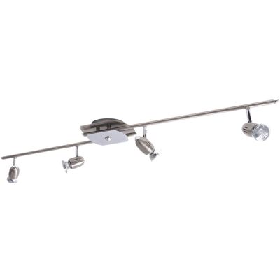 Brilliant - G16131/77 - Argento - Lampada a soffitto Brilliant - G16131/77 - Argento - Lampada a soffitto