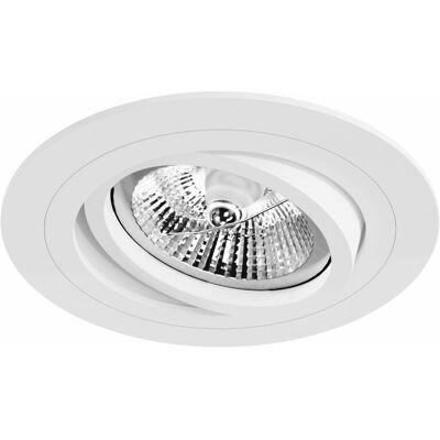 BENEITO FAURE Faretto Da Incasso Avant R 111mm Per Lampadine Gu10, Struttura In Alluminio Bianco Opaco, Inclinabile 45 Gradi E Orientabile - Beneito & Faure BENEITO FAURE Faretto Da Incasso Avant R 111mm Per Lampadine Gu10, Struttura In Alluminio Bianco Opaco, Inclinabile 45 Gradi E Orientabile - Beneito & Faure