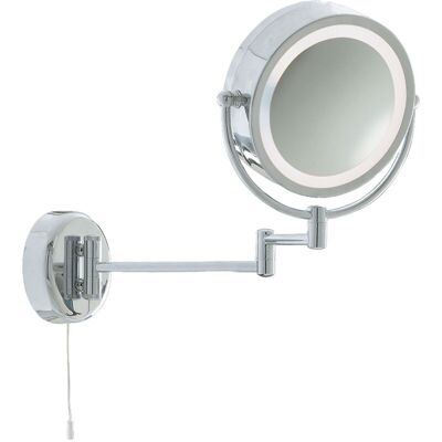 SEARCHLIGHT Applique Contemporanea Illuminato Acciaio Cromo Vetro 1 Luce E14 SEARCHLIGHT Applique Contemporanea Illuminato Acciaio Cromo Vetro 1 Luce E14