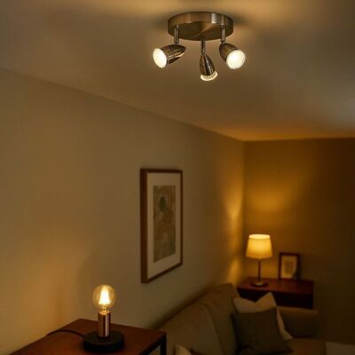 ARUM LIGHTING - COLUMBUS - 3-testa regolabili - Spotlight a soffitto ARUM LIGHTING - COLUMBUS - 3-testa regolabili - Spotlight a soffitto