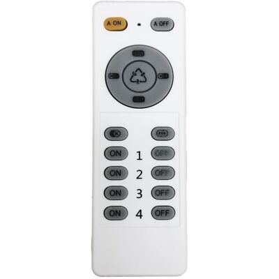 SILAMP - Telecomando Per Controller Rgb E Dimmer Led 30mt Controllo Remoto SILAMP - Telecomando Per Controller Rgb E Dimmer Led 30mt Controllo Remoto