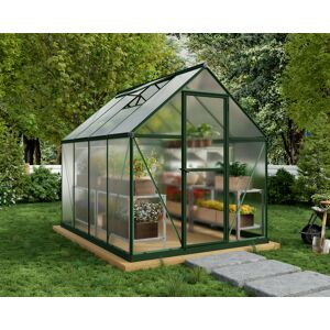 PALRAM - Canopia Mythos Doppio Strato Serra Da Giardino In Policarbonato 247x185x208 Cm Verde PALRAM - Canopia Mythos Doppio Strato Serra Da Giardino In Policarbonato 247x185x208 Cm Verde