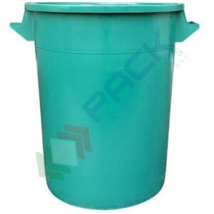 Mobil Plastic - Bidone industriale da 35L Verde - PEHD, 390x410 mm Mobil Plastic - Bidone industriale da 35L Verde - PEHD, 390x410 mm