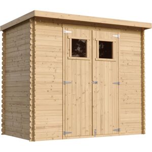 TIMBELA M310+m310g Casetta Da Giardino In Legno Per Esterni Con Pavimento Trattato 239x144xa200 Cm/2.6m2 - Capanno Da Giardino - Piccola Casetta In Legno, Rimessa Attrezzi, Deposito Bici - TIMBELA M310+m310g Casetta Da Giardino In Legno Per Esterni Con Pavimento Trattato 239x144xa200 Cm/2.6m2 - Capanno Da Giardino - Piccola Casetta In Legno, Rimessa Attrezzi, Deposito Bici -