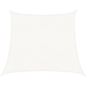 vidaXL Telo Ombra 160 g/m² Bianco 4/5x4 m HDPE - Telo ombreggiante vidaXL Telo Ombra 160 g/m² Bianco 4/5x4 m HDPE - Telo ombreggiante