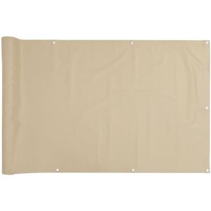 VIDAXL Paravento Da Balcone In Tessuto Oxford 90x600 Cm Beige VIDAXL Paravento Da Balcone In Tessuto Oxford 90x600 Cm Beige