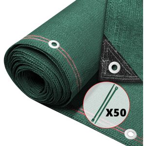 VOUNOT Rete Ombreggiante 1×10m, Telo Frangivista Recinzione Giardino Hdpe 230g/m², Verde VOUNOT Rete Ombreggiante 1×10m, Telo Frangivista Recinzione Giardino Hdpe 230g/m², Verde