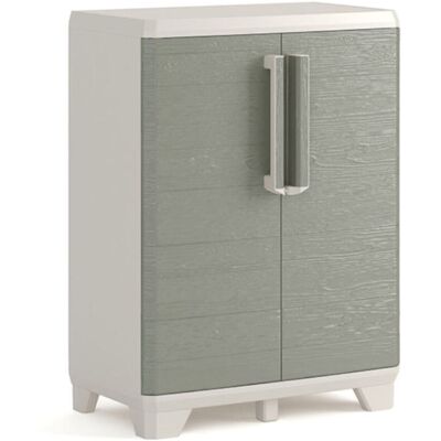 Keter Armadio Basso Wood Grain Cm 68x39x97 H Keter Armadio Basso Wood Grain Cm 68x39x97 H