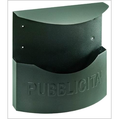 BLINKY Alubox - Cestini Porta Pubblicita' Citynero-big Tetto 38x10x35h BLINKY Alubox - Cestini Porta Pubblicita' Citynero-big Tetto 38x10x35h