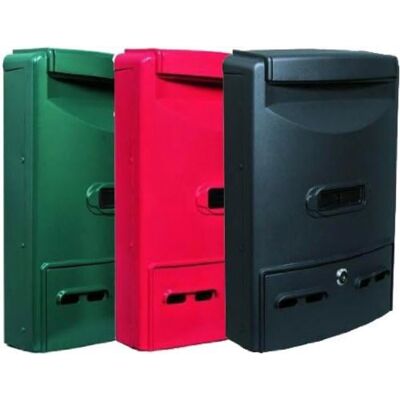 BLINKY Vigor - Cassetta Per Lettere Euro Maxi Verde 29x10x39cm BLINKY Vigor - Cassetta Per Lettere Euro Maxi Verde 29x10x39cm