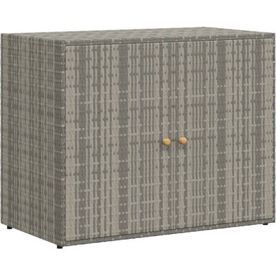 HELLOSHOP26 Mobile Contenitore Da Giardino 100 X 55 X 80 Cm Design Resistente All'acqua Grande Capacità Finitura Opaca In Resina Intrecciata Grigia 020046633 HELLOSHOP26 Mobile Contenitore Da Giardino 100 X 55 X 80 Cm Design Resistente All'acqua Grande Capacità Finitura Opaca In Resina Intrecciata Grigia 020046633