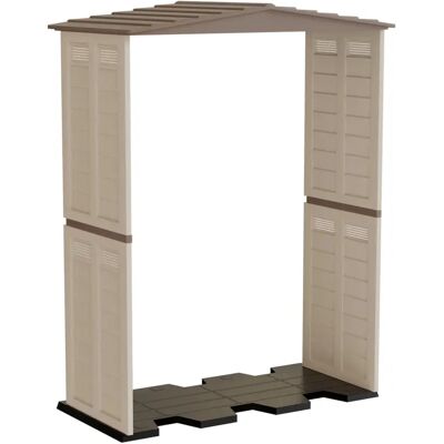 ARTPLAST Modulo Estensione Casetta Da Giardino "garden Shed" In Polipropilene Beige 151x87x200 Cm ARTPLAST Modulo Estensione Casetta Da Giardino "garden Shed" In Polipropilene Beige 151x87x200 Cm
