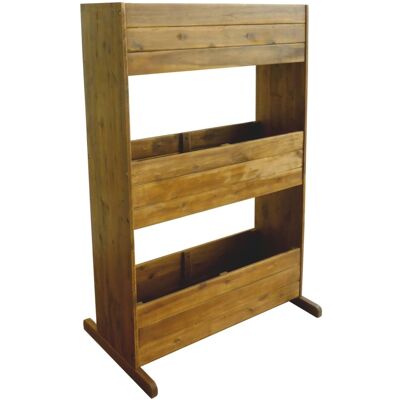 vidaXL Legno di acacia massello a 3 livelli - Letto rialzato da giardino vidaXL Legno di acacia massello a 3 livelli - Letto rialzato da giardino