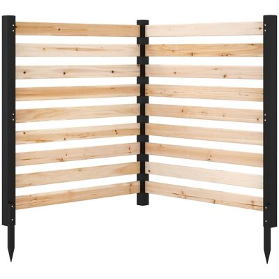 COSTWAY Recinzione Giardino Pannelli Grigliato Recinto Rete Staccionata Steccato Ringhiera Divisorio Separe Cancelletto Legno Esterno Copri Condizionatore Bid COSTWAY Recinzione Giardino Pannelli Grigliato Recinto Rete Staccionata Steccato Ringhiera Divisorio Separe Cancelletto Legno Esterno Copri Condizionatore Bid