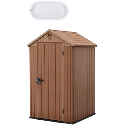Keter Darwin 4x4 Casetta Da Giardino + Illuminazione Esterna Led Inclusa (259006-wo744) Keter Darwin 4x4 Casetta Da Giardino + Illuminazione Esterna Led Inclusa (259006-wo744)