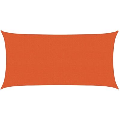 Vela parasole arancione 2,5x4,5 m protezione UV Vela parasole arancione 2,5x4,5 m protezione UV
