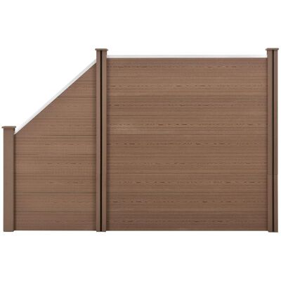 HELLOSHOP26 Recinzione Frangivista In Legno Composito (wpc), Quadrata E Obliqua, Marrone 183 X 277 Cm 030001453 HELLOSHOP26 Recinzione Frangivista In Legno Composito (wpc), Quadrata E Obliqua, Marrone 183 X 277 Cm 030001453