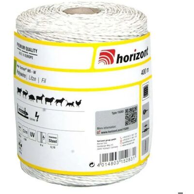 HORIZONT Filo Recinzione Elettrica W6 6 Conduttori 400 M HORIZONT Filo Recinzione Elettrica W6 6 Conduttori 400 M