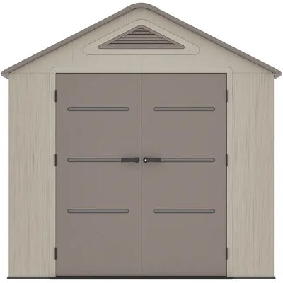 Unique Casetta Da Giardino In Resina Hdpe Beige E Marrone 9,5 M² Con Pavimento Spessore 22 Mm - Anteva Unique Casetta Da Giardino In Resina Hdpe Beige E Marrone 9,5 M² Con Pavimento Spessore 22 Mm - Anteva