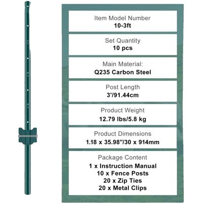 OEM Palo A T, In Metallo Resistente, Per Applicazioni Versatili, 10c 3 Pollici OEM Palo A T, In Metallo Resistente, Per Applicazioni Versatili, 10c 3 Pollici