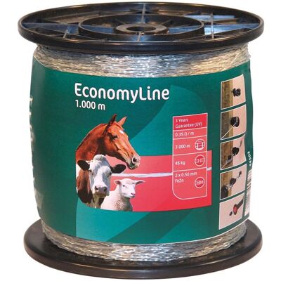 Kerbl Corda Bianca Per Recinzione Economyline 1000 M 44503 Kerbl Corda Bianca Per Recinzione Economyline 1000 M 44503