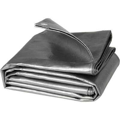 WOLTU - Telone Impermeabile - 280g/m² - 5x6m - Tarp WOLTU - Telone Impermeabile - 280g/m² - 5x6m - Tarp