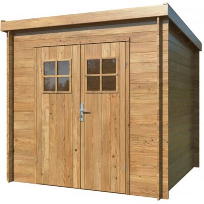 LOSA Casetta In Legno Impregnato 216x216 Cm Blockhouse 19 Mm Doppia Porta LOSA Casetta In Legno Impregnato 216x216 Cm Blockhouse 19 Mm Doppia Porta