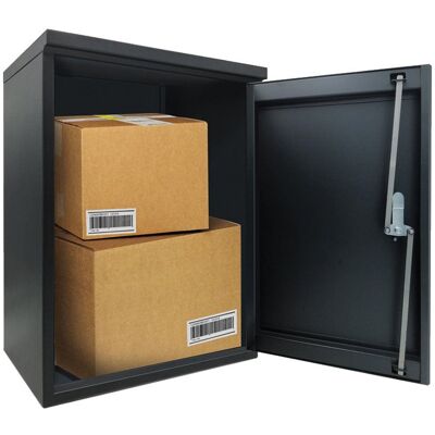 BRIXO - Alubox - Cassetta Postale Portapacchi Daesterno Antracite BRIXO - Alubox - Cassetta Postale Portapacchi Daesterno Antracite