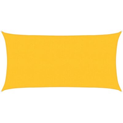 vidaXL Vela Ombreggiante 160 g/m² Giallo 2,5x4,5 m HDPE - Vela Ombreggiante vidaXL Vela Ombreggiante 160 g/m² Giallo 2,5x4,5 m HDPE - Vela Ombreggiante