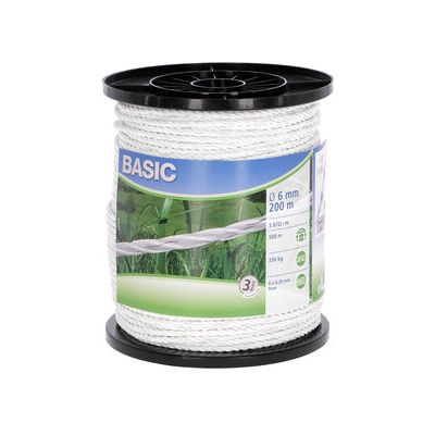 MARCA Fune P/elettrorecinzione 6mm Rt 200m MARCA Fune P/elettrorecinzione 6mm Rt 200m