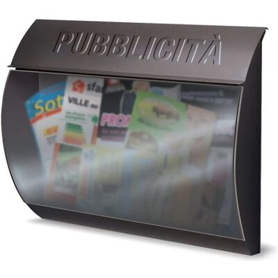 ALUBOX Busta Cassetta Pubblicita Ghisa ALUBOX Busta Cassetta Pubblicita Ghisa
